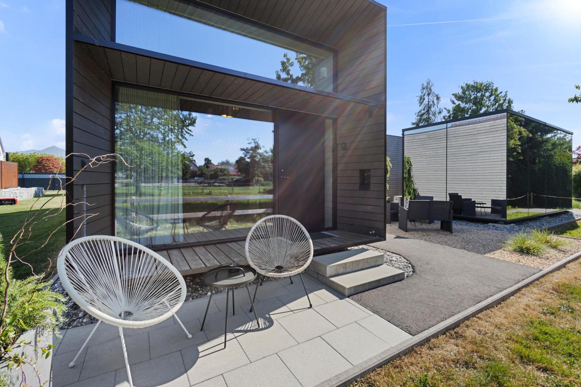Koda Loft Extended - Urlaub Im Tiny House Bodensee Lauterach Kültér fotó